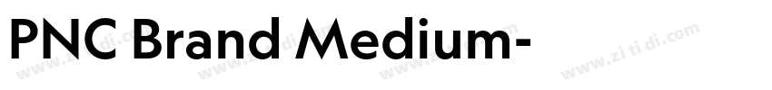 PNC Brand Medium字体转换 PNC Brand Medium字体转换